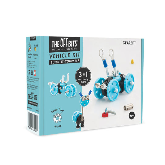 Kit de construcción Vehículo 3 en 1 GearBit The Offbits