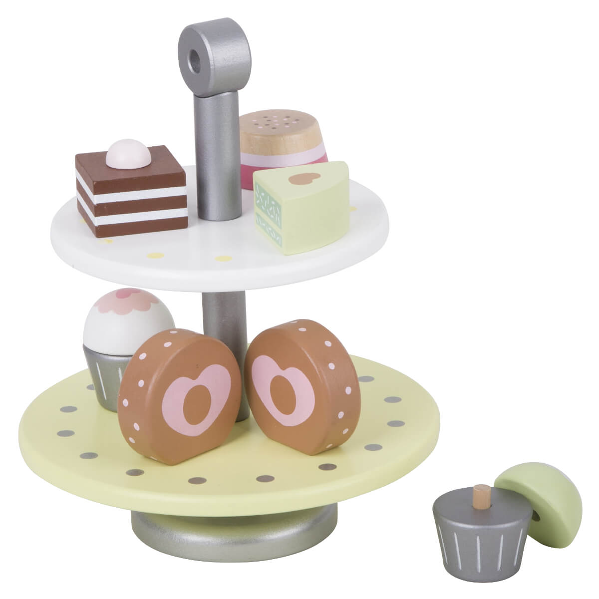 Set de cupcakes de madera Classic World