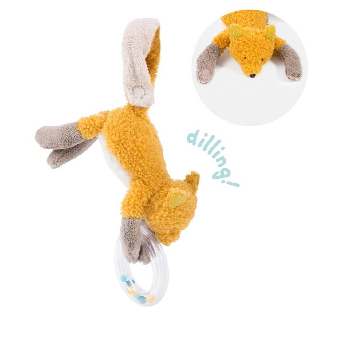 Sonajero anilla zorro El Viaje de Olga Moulin Roty | Jungla Kids